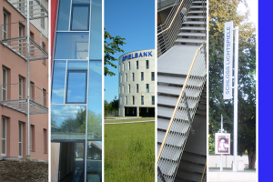 Referenzbilder für Metallarbeiten: Balkon, Fassade, Stahlkonstruktion, Fahnenmast, Treppe