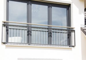 Französischer Balkon aus Metall