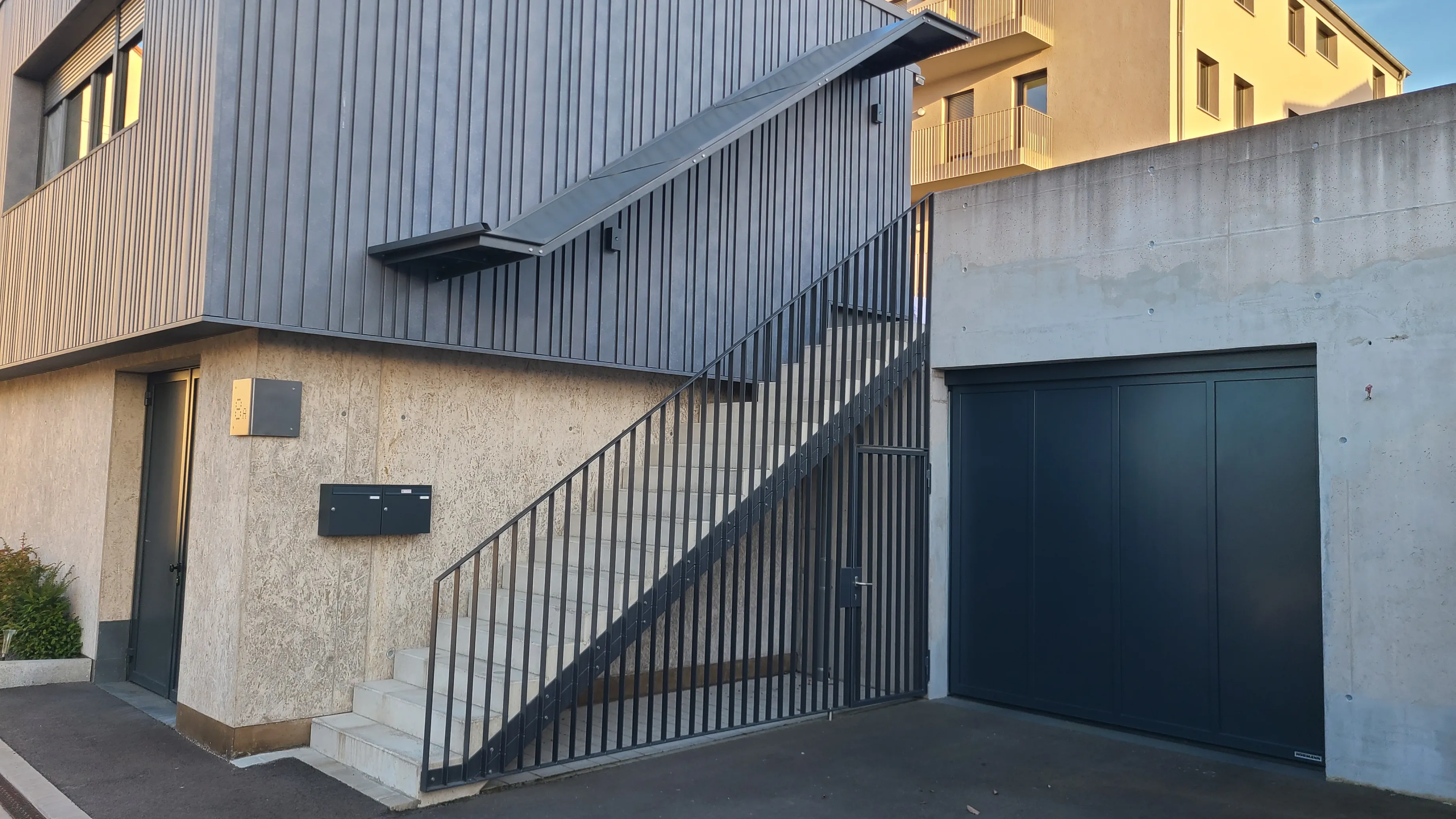 Treppe-Hauswand-Metallbau-Koch